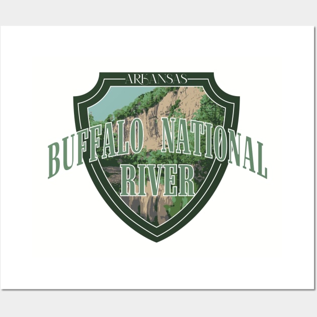 Buffalo National River Arkansas Wall Art by LostOnTheTrailSupplyCo